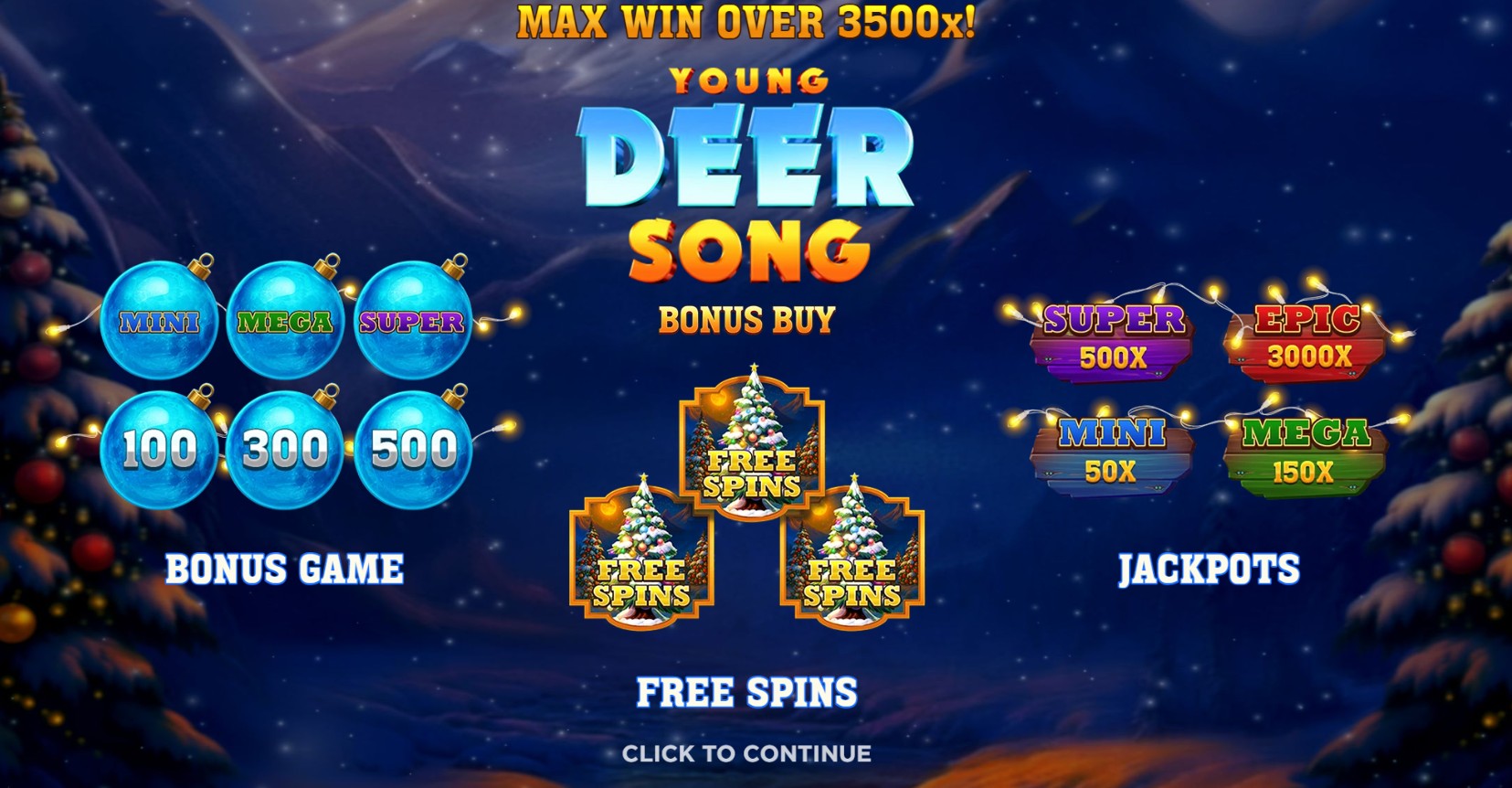 Young Deer Song slot game screenshot by BGaming - Nature-themed slot with free spins and high RTP